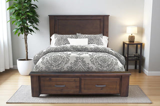 Basile King Bed with 2 Drawers
